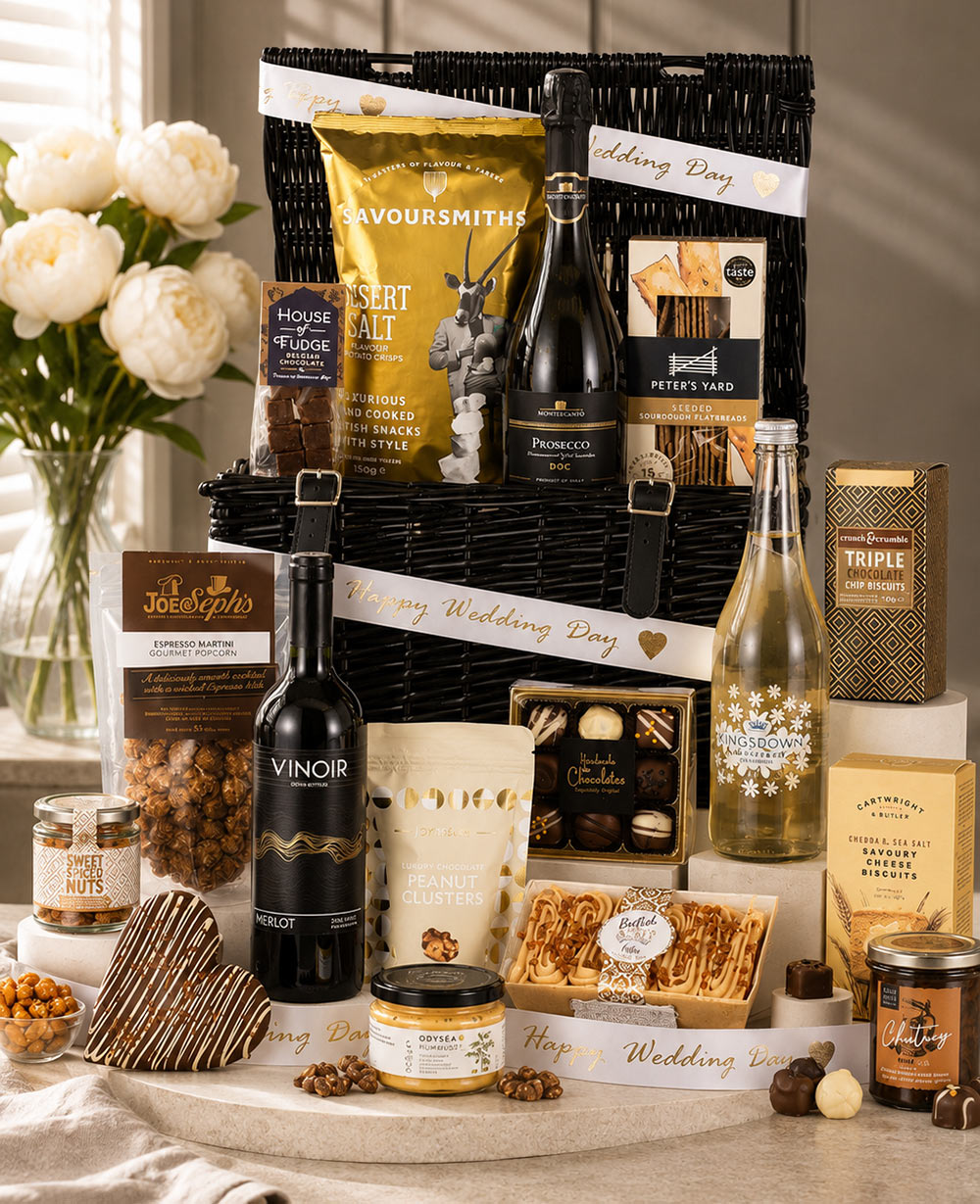 The Wedding Celebration Gift Basket